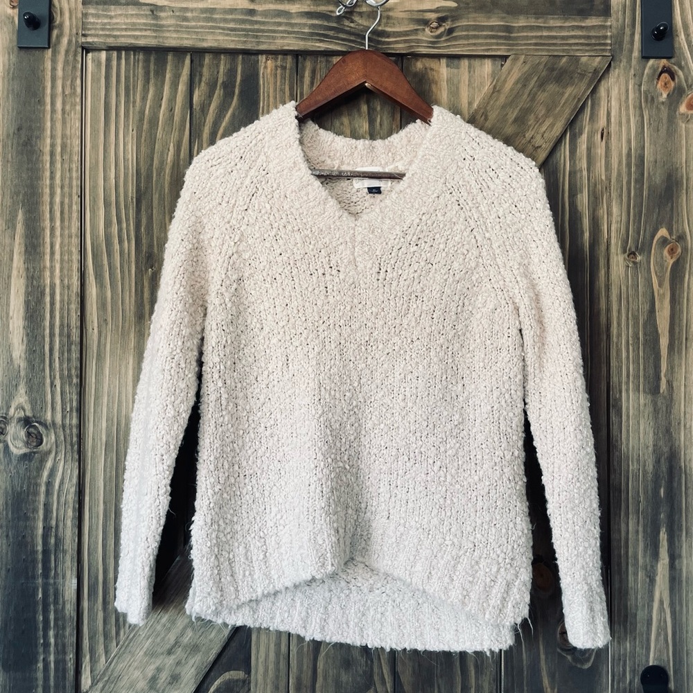 Sherpa like sweater. Ridiculously soft!